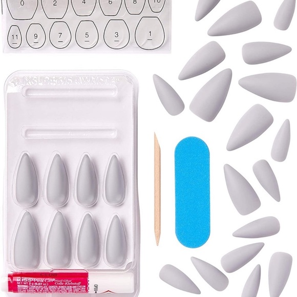 KISS GEL FANTASY (3) packages LOT (84 nails) HIGH VOLUME GEL NAILS 79948 - Picture 9 of 10